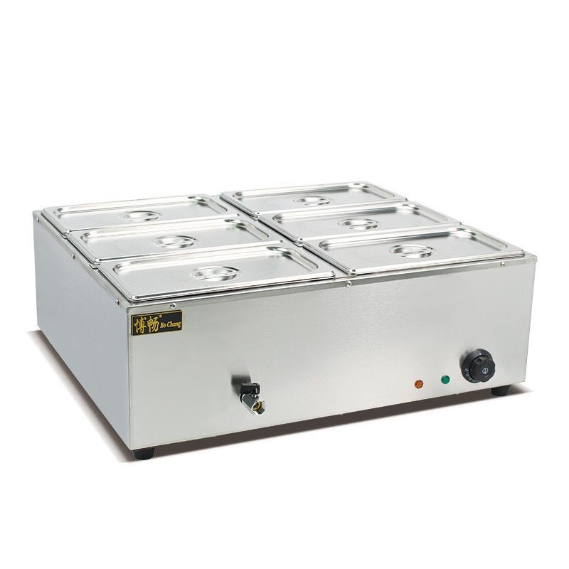 Electric Bain Marie Table Top 6 Pans