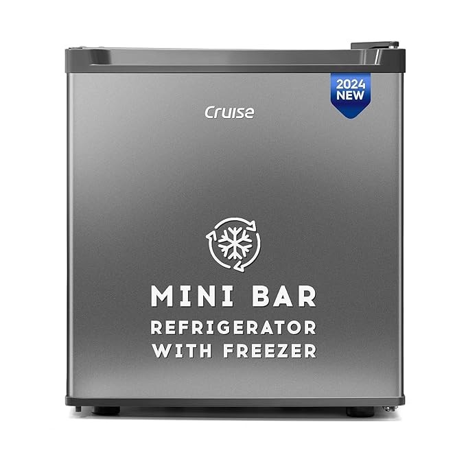 Cruise 45 L 2 Star Compact Minibar Refrigerator with Freezer Compartment