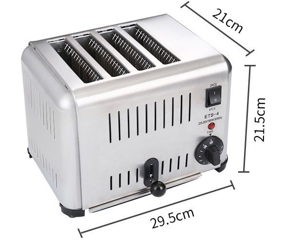 Pop Up Toaster 4 Slice