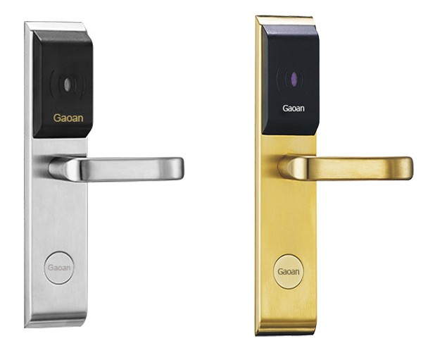 Chrome Hotel RFID Door Locks