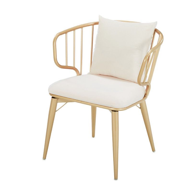 Metal Chair with Cushioning